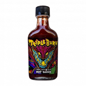 Соус Обычный Fieryfox Тройной Ожог (Triple Burn) Большая Бутылка Острый 200ml
