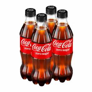Набір Напій 4шт Coca-Cola Zero Sugar 500ml - Retromagaz