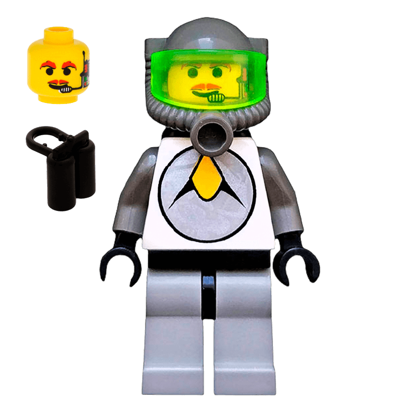 Фигурка Lego Exploriens Chief Space sp009 Б/У - Retromagaz