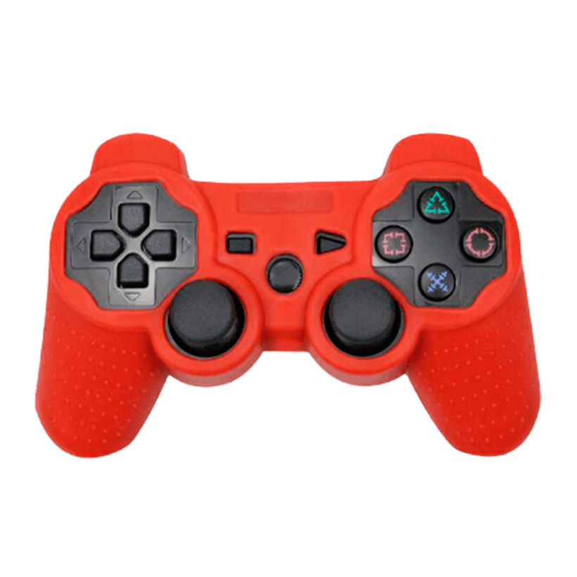 Чохол Силіконовий RMC PlayStation 3 Red Новий - Retromagaz