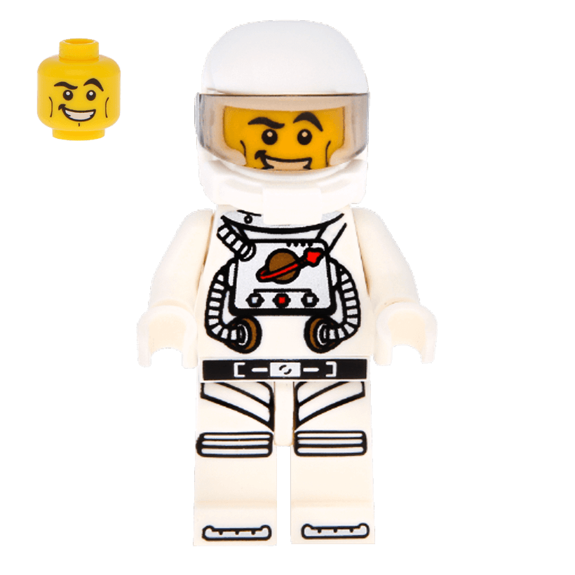 Фигурка Lego Series 1 Spaceman Collectible Minifigures col01-13 col013 Б/У - Retromagaz