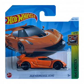 Машинка Базова Hot Wheels 2020 Koenigsegg Jesko Exotics 1:64 HTF07 Orange