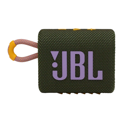 Портативная Колонка JBL Go 3 Green - Retromagaz