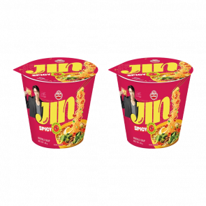 Набір Локшина 2шт Ottogi Jin Ramen у Стаканчику Гостра 65g - Retromagaz
