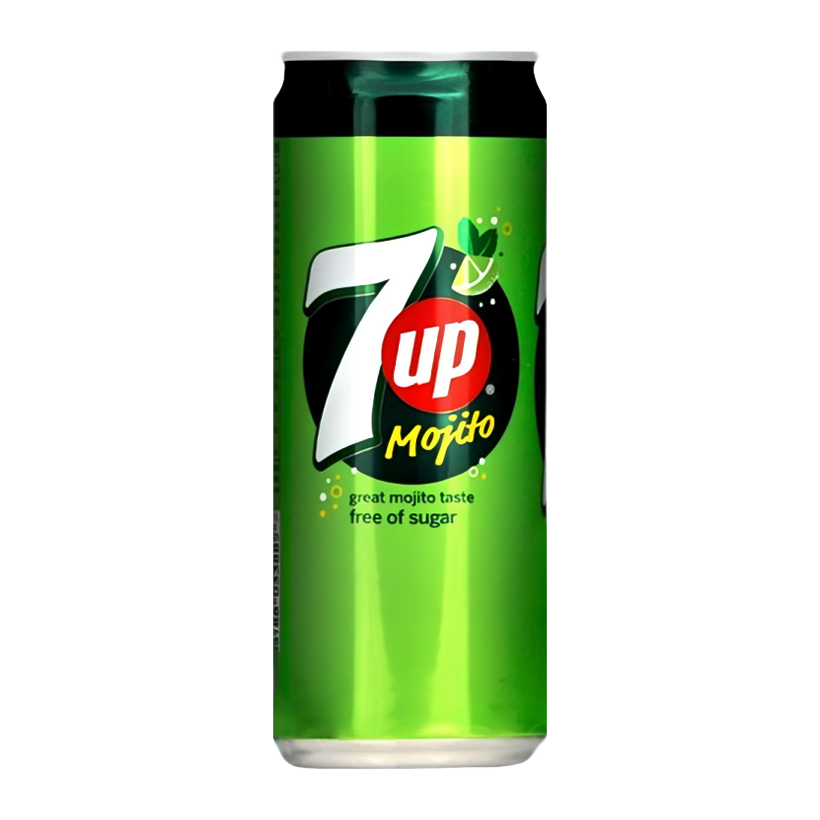 Напиток 7UP Mojito Zero 330ml - Retromagaz