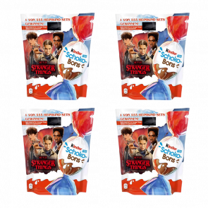 Набір Цукерки 4шт Kinder Choco Bons Stranger Things Дивні Дива 200g - Retromagaz