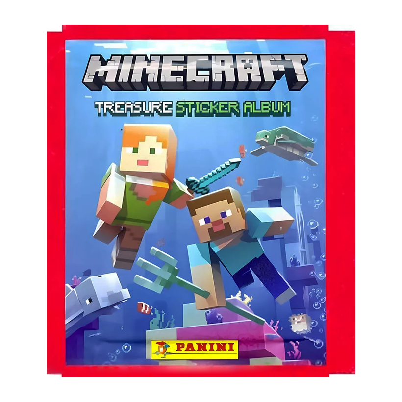 Наклейки Minecraft PANINI - Retromagaz