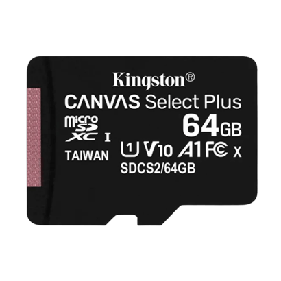 Карта Пам'яті Kingston Canvas Select Plus 64GB Black Б/У Відмінний - Retromagaz