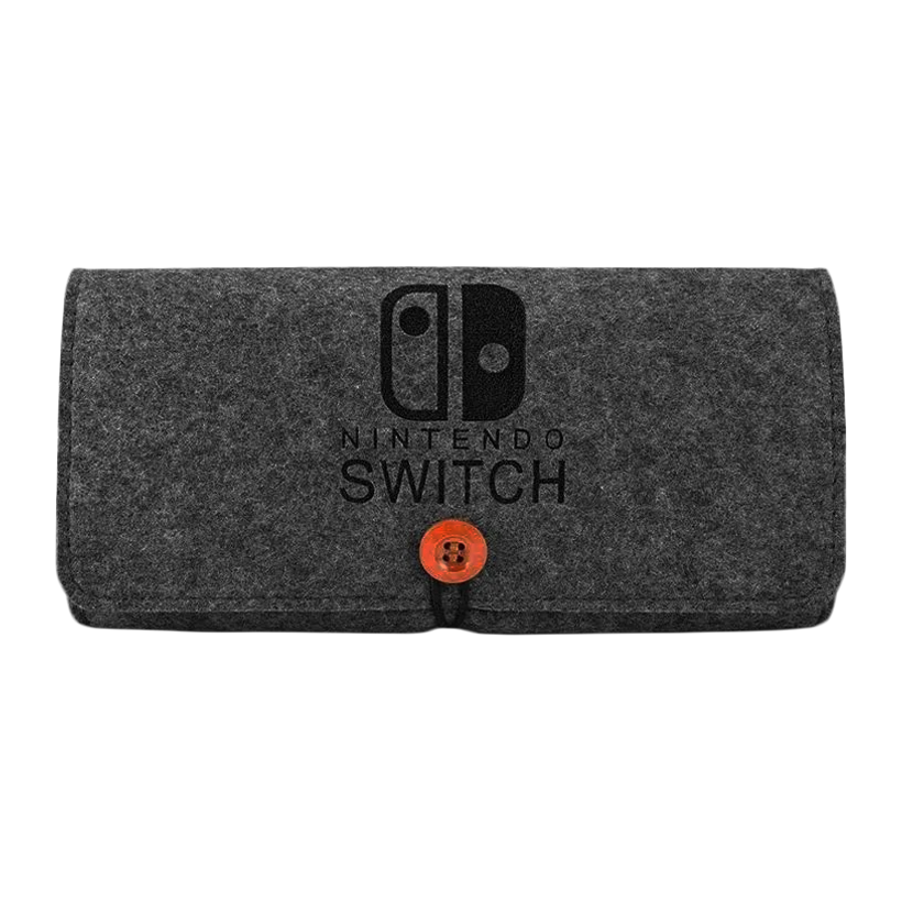 Чохол М'який RMC Switch OLED Model Lite Soft Bag with Logo Dark Grey Новий - Retromagaz