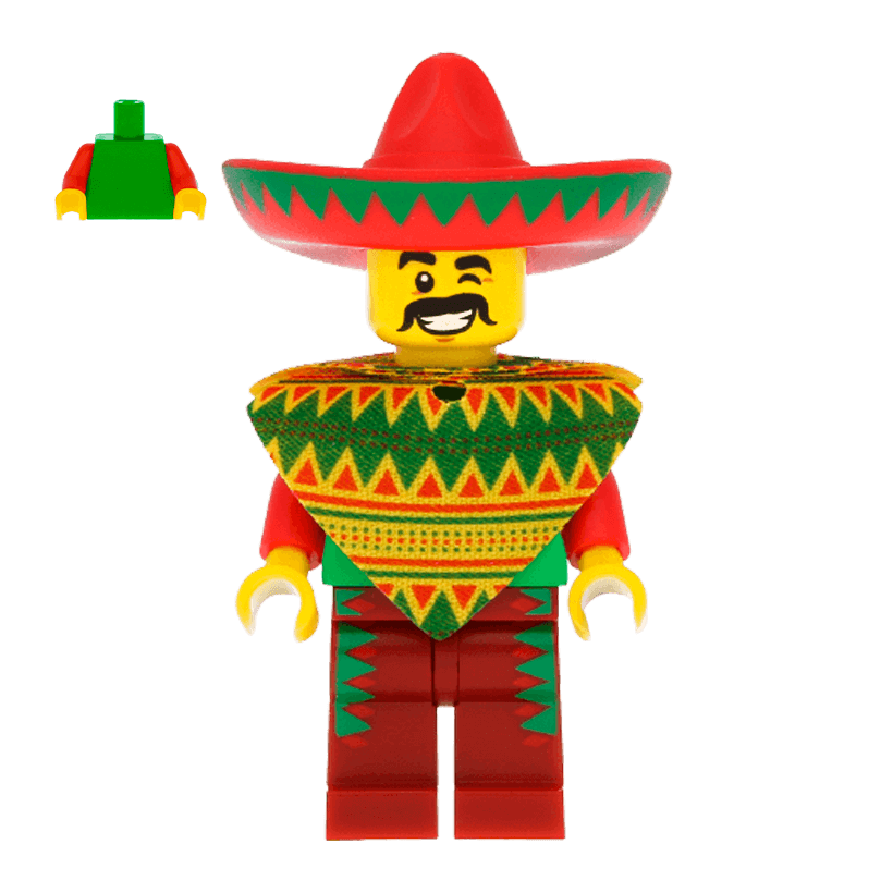 Фигурка Lego The Lego Movie Taco Tuesday Guy Cartoons tlm012 Б/У - Retromagaz
