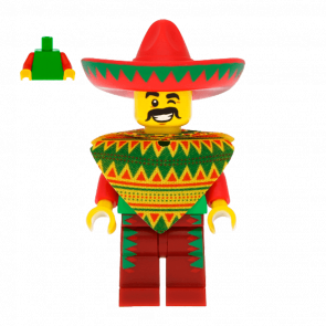 Фігурка Lego The Lego Movie Taco Tuesday Guy Cartoons tlm012 Б/У - Retromagaz