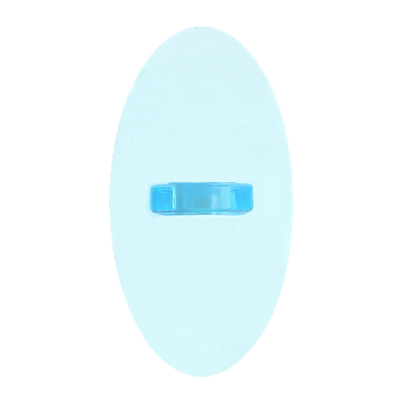 Оружие 2шт Lego Щит Minifigure Shield Elliptical 92747 30947 6028411 6188866 Trans-Light Blue Б/У - Retromagaz