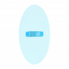 Оружие Lego Щит Minifigure Shield Elliptical 92747 30947 6028411 6188866 Trans-Light Blue 2шт Б/У