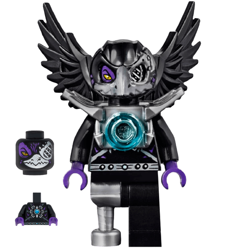 Фігурка Lego Raven Tribe Rizzo Legends of Chima loc007 Б/У - Retromagaz