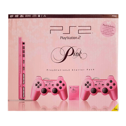 Коробка Sony PlayStation 2 Slim 7xxxx Pink Б/У Хорошее - Retromagaz