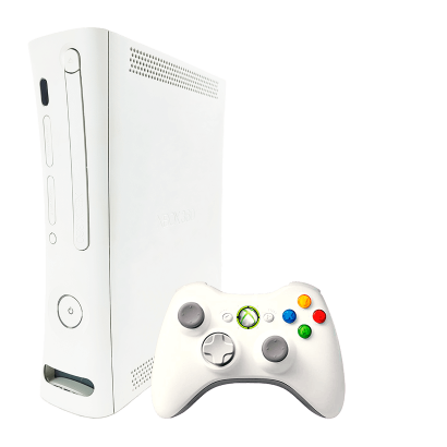 Консоль Microsoft Xbox 360 FAT LT3.0 White Б/У Нормальный - Retromagaz