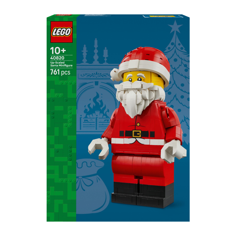 Конструктор Lego Увеличенная Минифигурка Санты 40820 Новый - Retromagaz