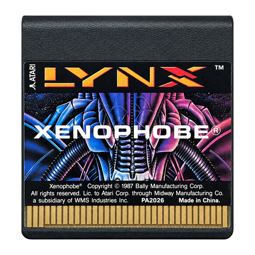 Гра Atari Lynx Xenophobe Англійська Версія Тільки Картридж Вживаний - Retromagaz