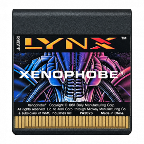 Гра Atari Lynx Xenophobe Англійська Версія Тільки Картридж Вживаний - Retromagaz
