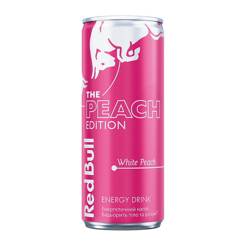 Напиток Энергетический Red Bull Peach Edition Pink 250ml - Retromagaz