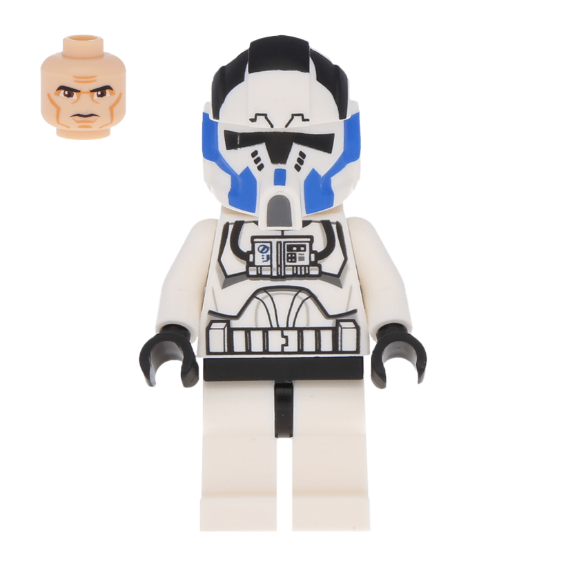 Фігурка Lego Республіка Clone Trooper Pilot 501st Legion Phase 2 Star Wars sw0439 75004 Б/У - Retromagaz