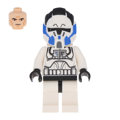 Фігурка Lego Clone Trooper Pilot 501st Legion Phase 2 Star Wars Республіка sw0439 1 Б/У - Retromagaz