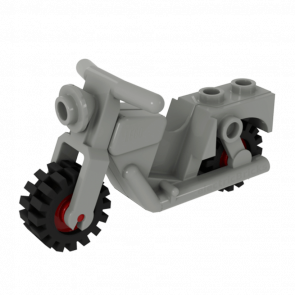 Транспорт Lego Town Мотоцикл x81c01 Light Grey Б/У