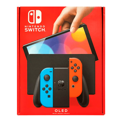 Коробка Nintendo Switch OLED Model Blue Red Б/У - Retromagaz