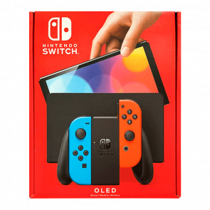 Коробка Nintendo Switch OLED Model Blue Red Б/У Хороший - Retromagaz