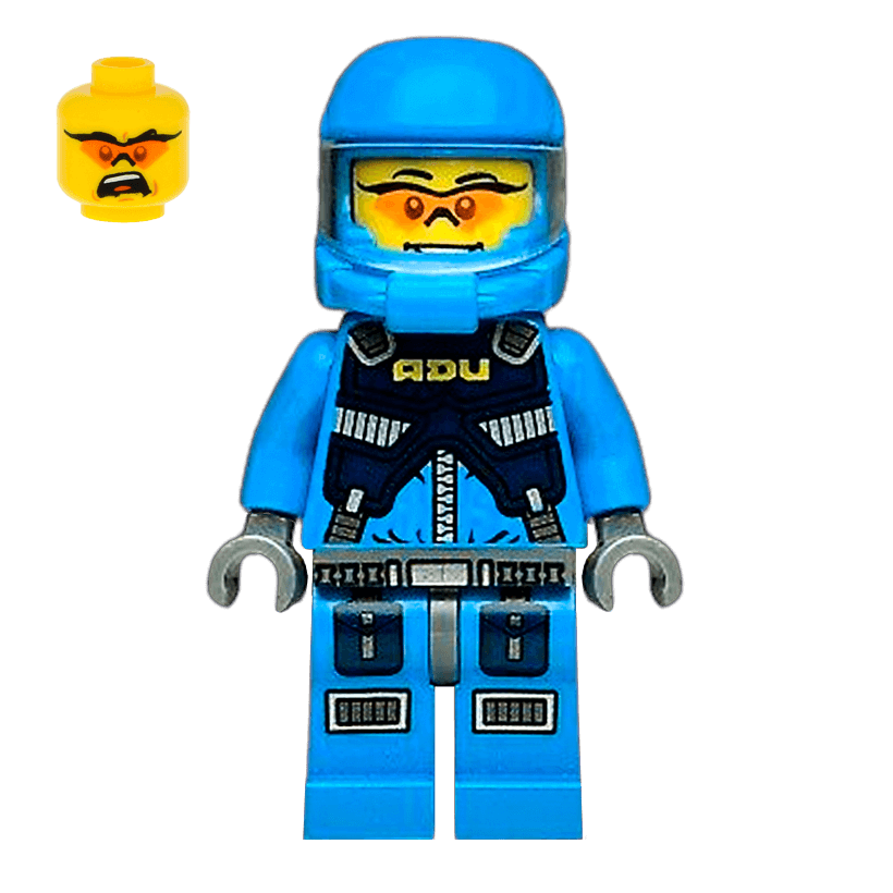Фігурка Lego Alien Conquest Defense Unit Soldier 1 Space ac015 1 Б/У - Retromagaz