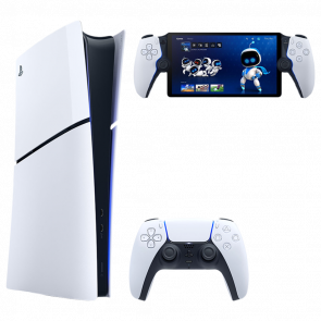 Набор Консоль Sony PlayStation 5 Slim Digital Edition 1TB White Новый  + PlayStation Portal - Retromagaz