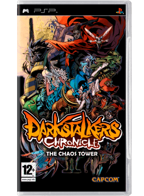Игра Sony PlayStation Portable Darkstalkers The Chaos Tower Английская Версия Б/У