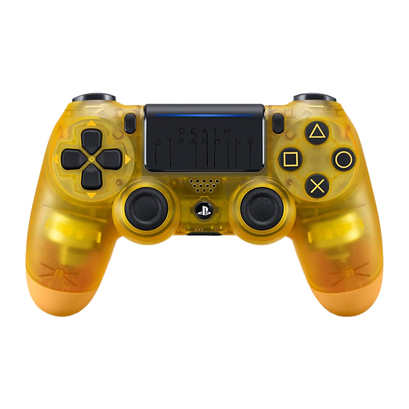 Геймпад Бездротовий Sony PlayStation 4 DualShock 4 Death Stranding Limited Edition Version 2 Yellow Б/У - Retromagaz