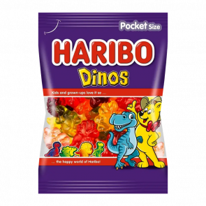 Цукерки Жувальні Haribo Dinos 100g - Retromagaz