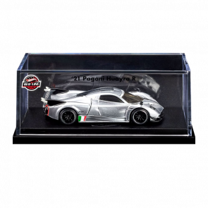 Машинка Premium Hot Wheels '21 Pagani Huayra R Red Line Club RLC 1:64 JCP22 Silver - Retromagaz