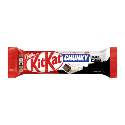 Батончик Nestle Kit Kat Chunky Black&White з Какао-Порошком 42g - Retromagaz