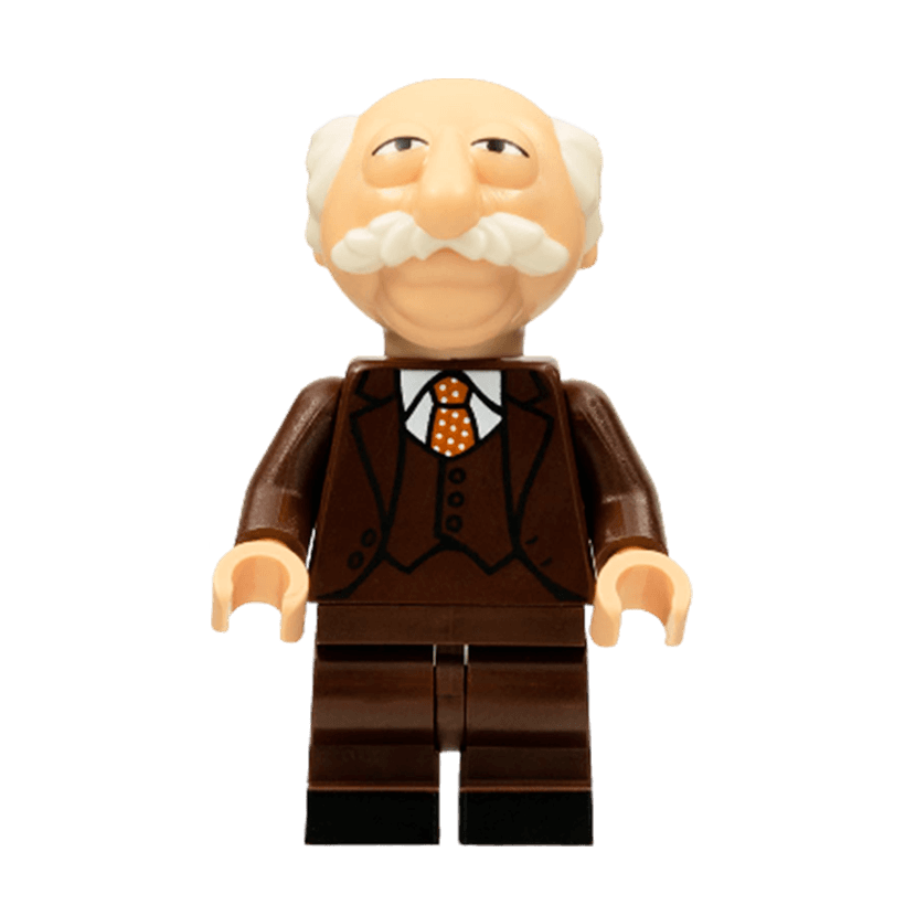 Фигурка Lego The Muppets Waldorf TV Series coltm09 Б/У - Retromagaz