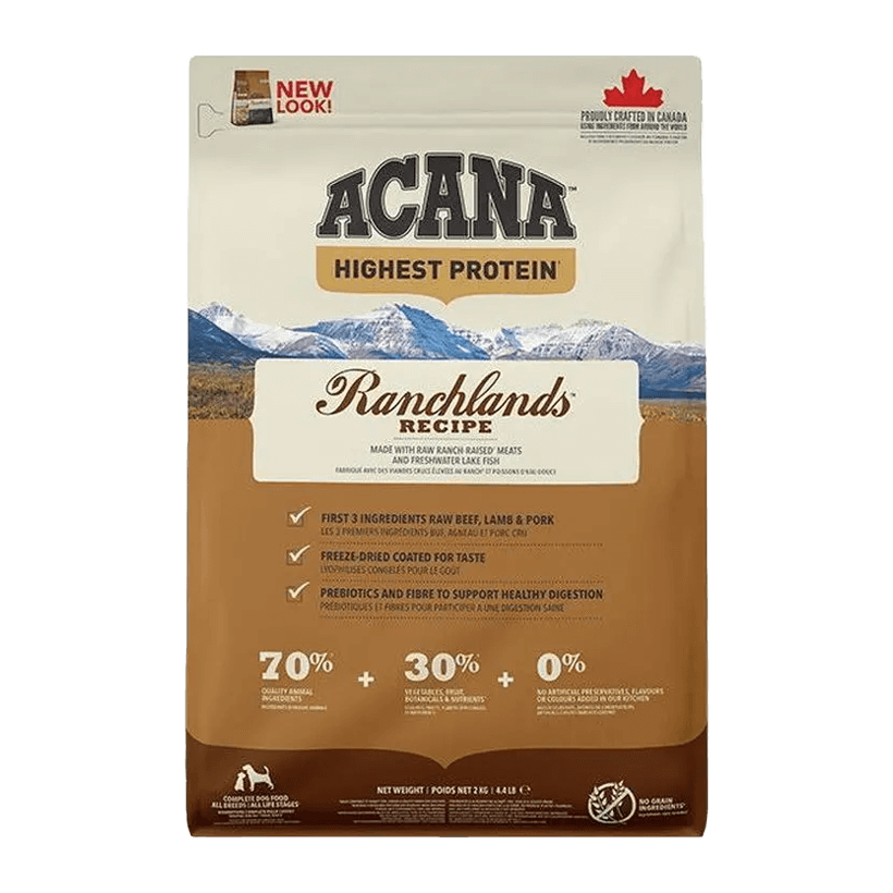 Сухой Корм для Собак Acana Ranchlands 2kg - Retromagaz