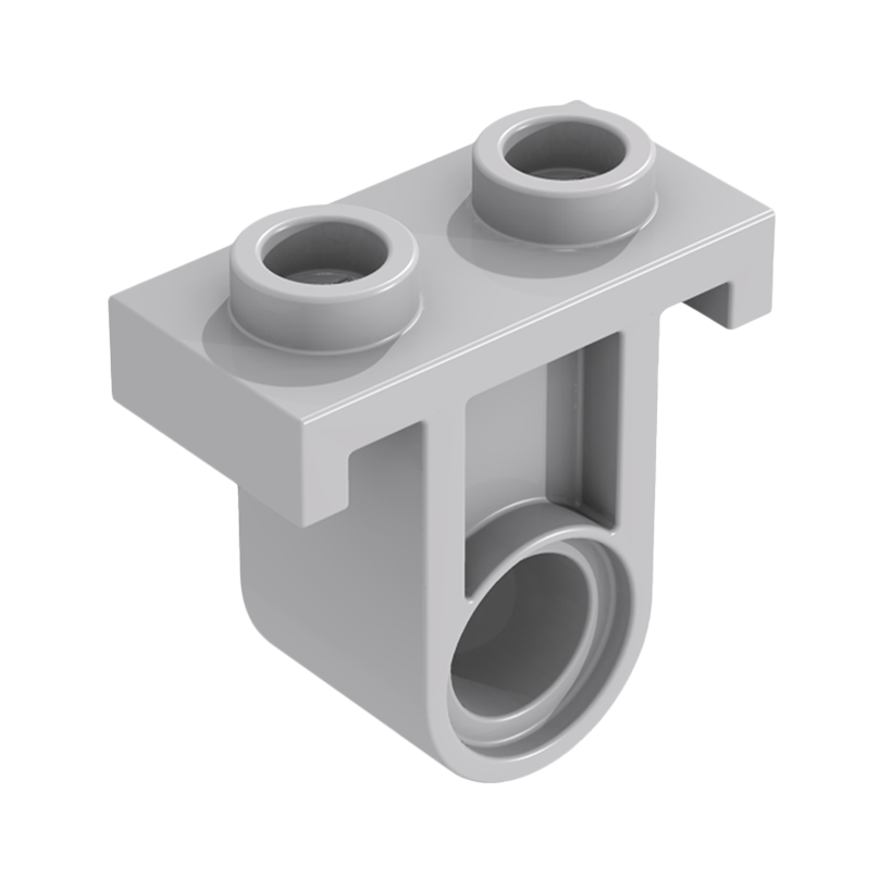 Technic Lego З'єднувач Інше Plate with One Hole 2L 32529 4189271 4211828 Light Bluish Grey Б/У - Retromagaz