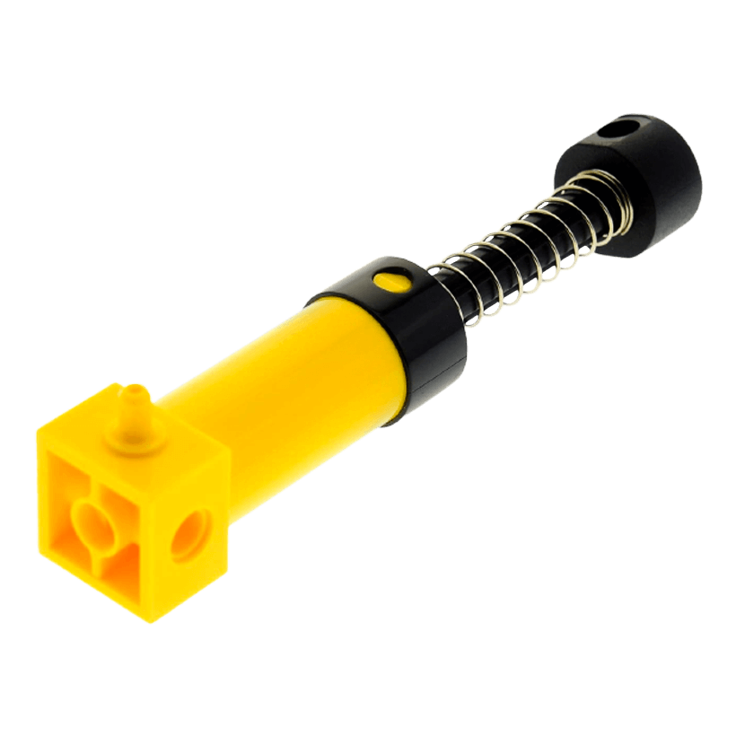 Technic Lego Пневматика Pneumatic Pump 5107 Yellow Б/У - Retromagaz