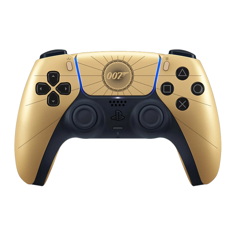 Геймпад Бездротовий Sony PlayStation 5 Dualsense 007 First Light Limited Edition Gold Б/У - Retromagaz