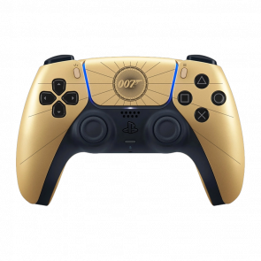 Геймпад Бездротовий Sony PlayStation 5 Dualsense 007 First Light Limited Edition Gold Б/У - Retromagaz