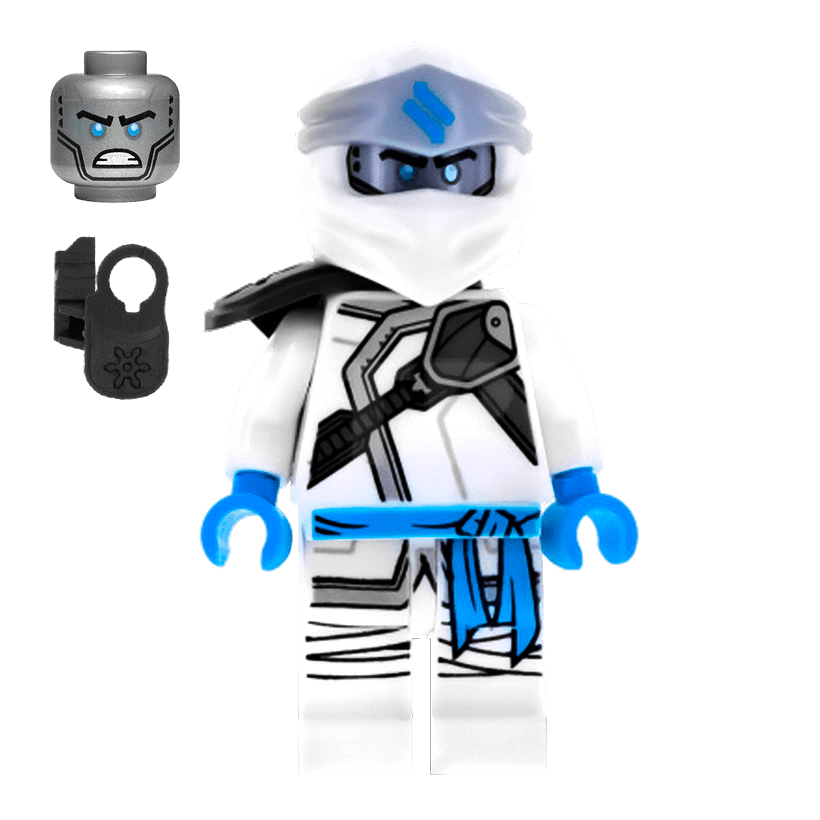 Фігурка Lego Ninja Zane Secrets of the Forbidden Spinjitzu Ninjago njo0537 Б/У - Retromagaz
