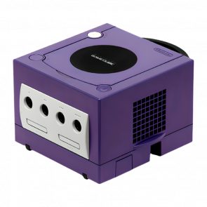 Консоль Nintendo GameCube Europe Модифицированная 32GB Indigo + 5 Встроенных Игр Без Геймпада Нерабочий Привод Б/У