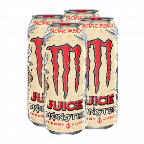 Набір Напій Енергетичний 4шт Monster Energy Pacific Punch 500ml Набір Напій Енергетичний 4шт Monster Energy Pacific Punch 500ml - Retromagaz