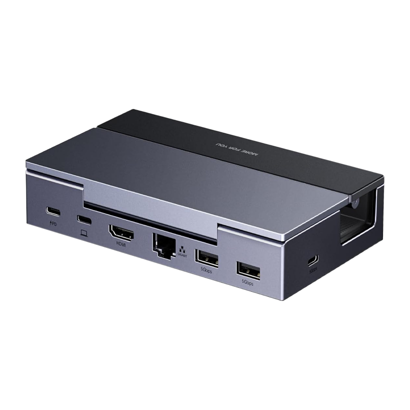 Док-Станция Ugreen Steam Deck Dock 6-in-1 USB-C Hub Dark Grey Новый - Retromagaz