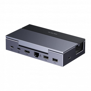 Док-Станция Ugreen Steam Deck Dock 6-in-1 USB-C Hub Dark Grey Новый - Retromagaz