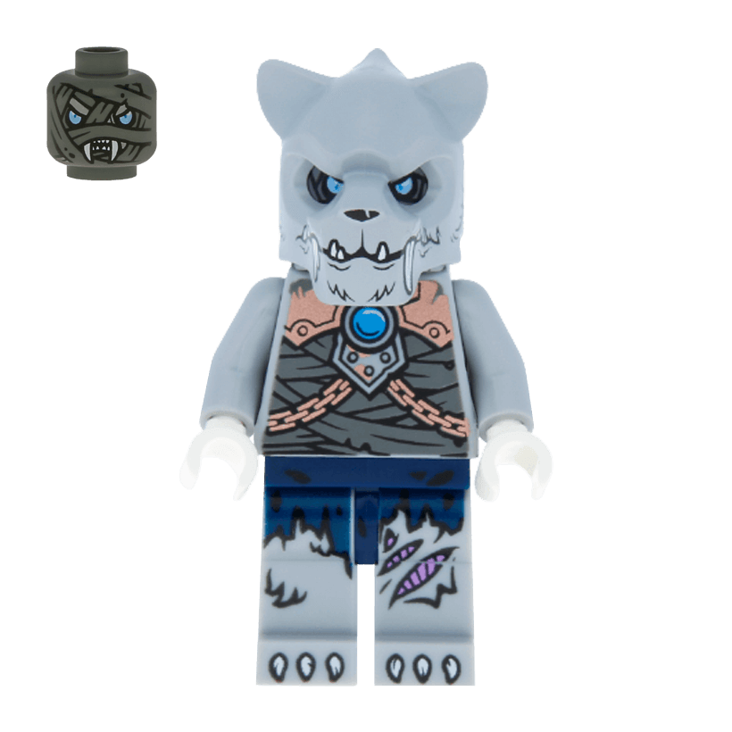 Фігурка Lego Saber-Tooth Tiger Tribe Warrior 2 Legends of Chima loc126 Б/У - Retromagaz