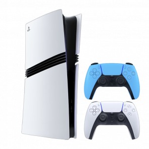 Набір Консоль Sony PlayStation 5 Pro 2TB White Новий  + Геймпад Бездротовий DualSense Ice Blue