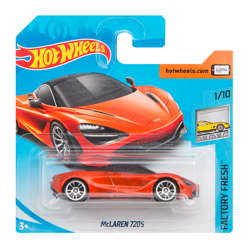 Машинка Базова Hot Wheels McLaren 720S Factory Fresh 1:64 DTW83 Orange - Retromagaz